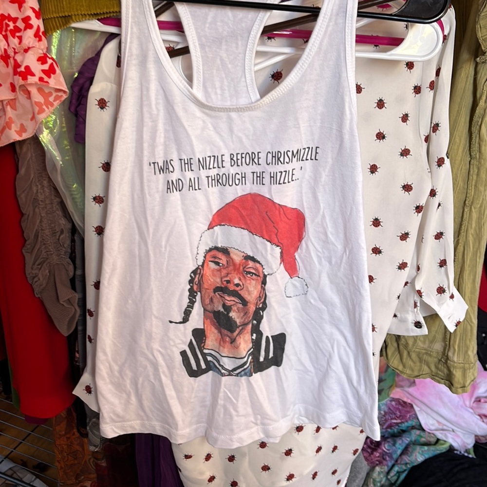Size small s snoop dog funny tank Christmas great condition